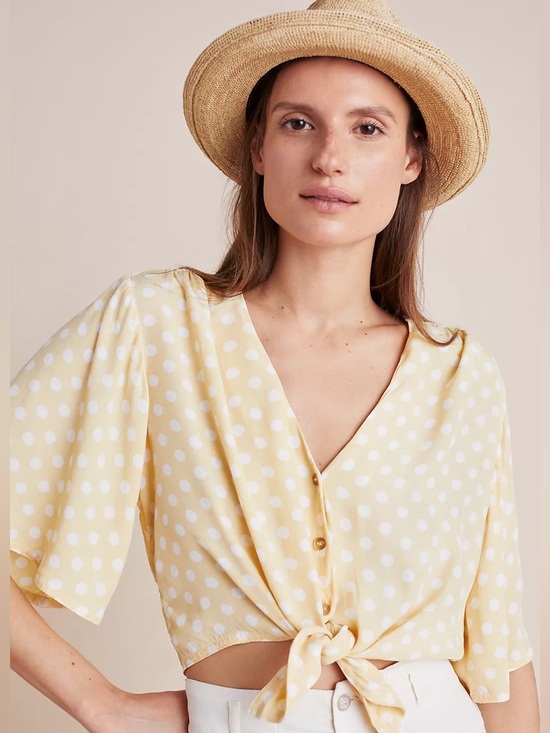 Faithfull the Brand Tops - Faithfull The Brand Marais Cropped Top